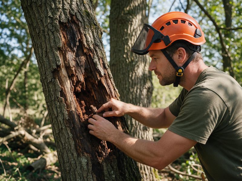 tree removal project near Montgomery, AL